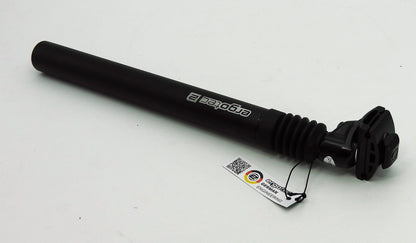 Federsattelstütze 80kg ERGOTEC SP-3.0 Sattelstütze gefedert Alu Ø 30,9