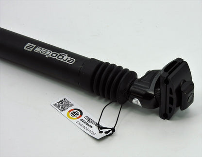 Federsattelstütze 80kg ERGOTEC SP-3.0 Sattelstütze gefedert Alu Ø 30,9