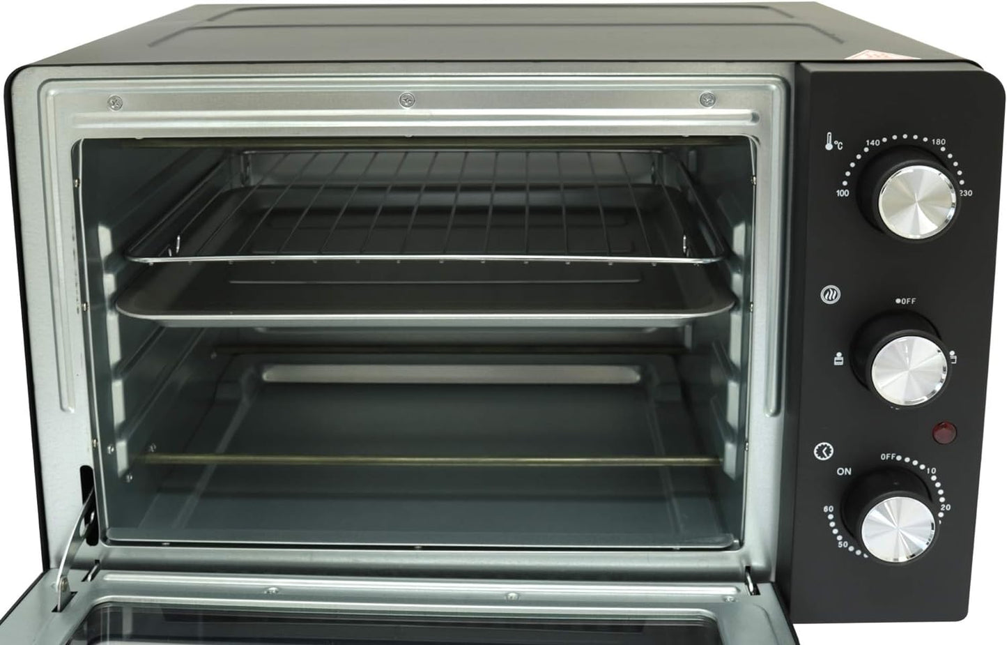 Mini Backofen 30L Miniofen Ofen Oberhitze Unterhitze Timer Thermostat Pizzaofen