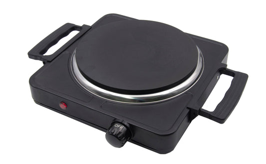 Einzelkochplatte 1500W Elektro Kochplatte Herd Platte Kochfeld Camping schwarz