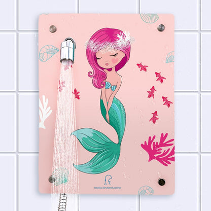 fredis Kinderdusche Meerjungfrau Set Duschkopf Kinder Dusche Pirat ohne Bohren