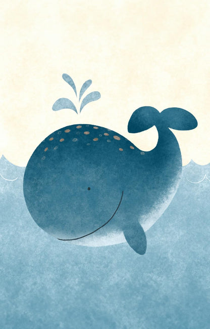 fredis Kinderdusche Wal Set mit Duschkopf Kinder Dusche Pirat ohne Bohren