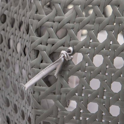 Korb Hängesessel Duetto mit Gestell + Kissen Hängestuhl Lounge Hängekorb Sessel