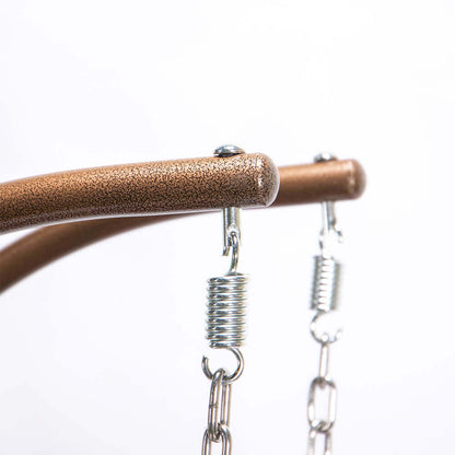 Korb Hängesessel Duetto mit Gestell + Kissen Hängestuhl Lounge Hängekorb Sessel