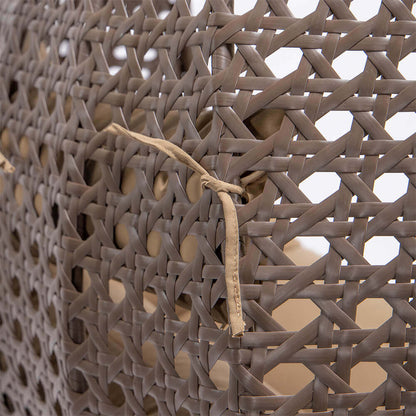 Korb Hängesessel Duetto mit Gestell + Kissen Hängestuhl Lounge Hängekorb Sessel