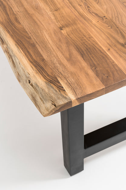 Esstisch Akazie 220x110 cm Esszimmertisch Küchentisch Tisch Holztisch