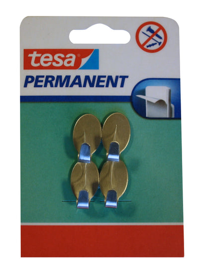 Tesa Permanent Haken Edelstahl Wandhaken Handtuchhalter Klebehaken Handtuchhaken