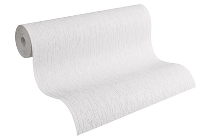 A.S. Création Unitapete Uni Weiß 666314 Tapete Simply White Wandtapete Design