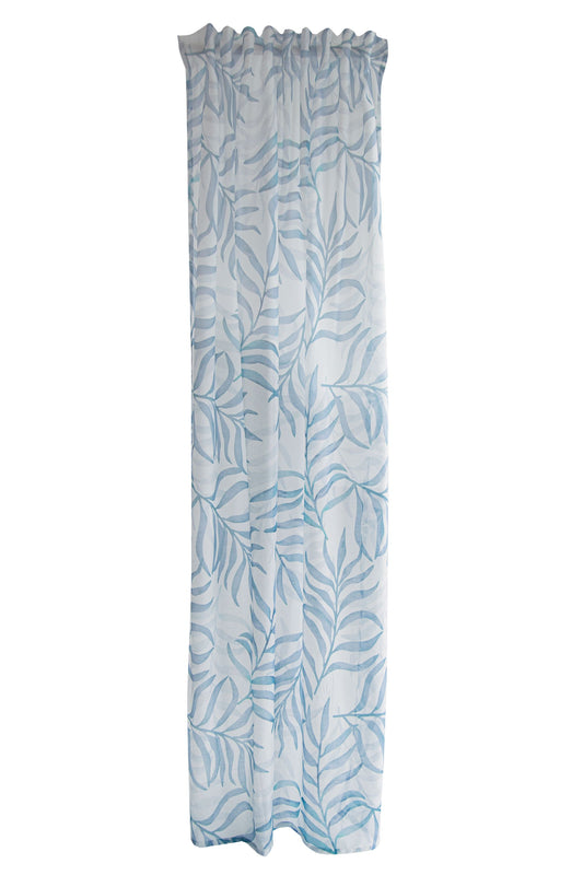 Schlaufenvorhang Soma blau 140x245 Vorhang Wohnzimmer Schlafzimmer Kinderzimmer