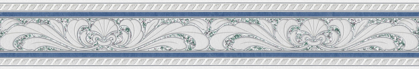 A.S. Création Barocktapete Barock Blau 681645 Wandtapete Rolle Borte Bordüre