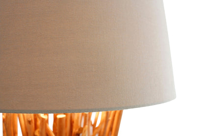 Stehleuchte Treibholz Natur Weiß 175 cm Standleuchte Standlampe Lampe Leuchte
