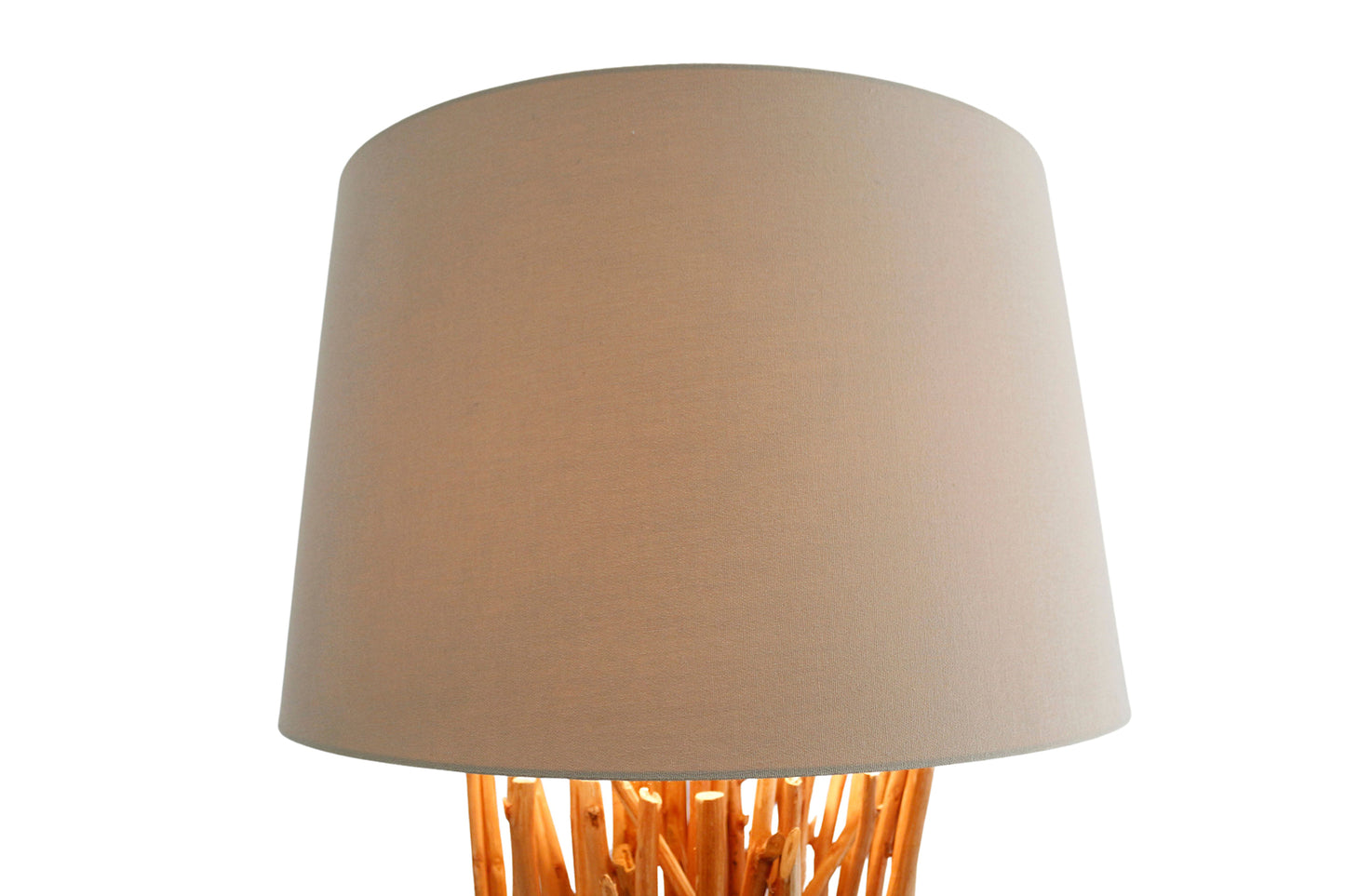 Stehleuchte Treibholz Natur Weiß 175 cm Standleuchte Standlampe Lampe Leuchte