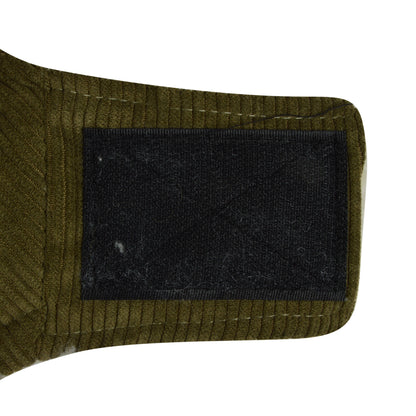 Hunde Mantel Cord Winterjacke Hundemantel Hundebekleidung Fleece Jacke khaki