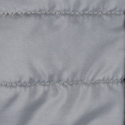 Hunde Mantel mit Geschirr Winterjacke Hundemantel Hundebekleidung Jacken grau