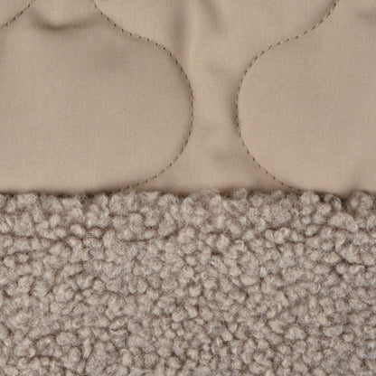Hunde Mantel Winterjacke Hundemantel Hundebekleidung Fleecejacke Jacke beige