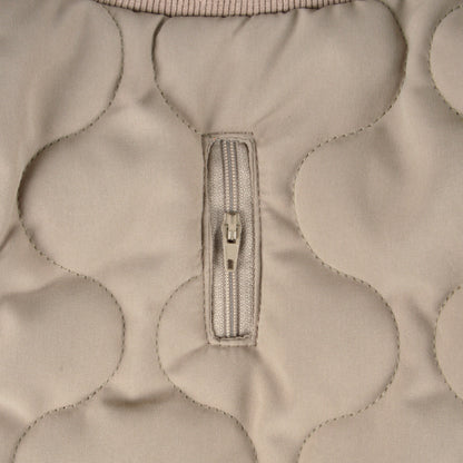 Hunde Mantel Winterjacke Hundemantel Hundebekleidung Fleecejacke Jacke beige
