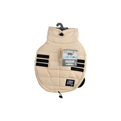 Hunde Mantel Jacke Winterjacke Hundemantel Hundebekleidung Winter Jacken beige
