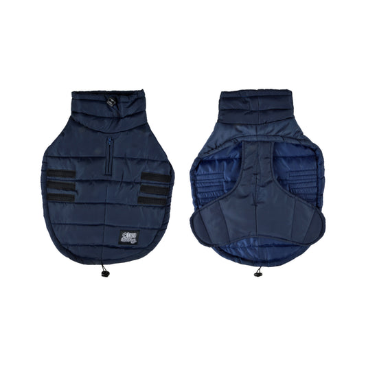 Hunde Mantel Jacke Winterjacke Hundemantel Hundebekleidung Winter Jacken blau