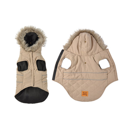 Hunde Winterjacke Hundemantel Kapuze Hundebekleidung Hundejacke