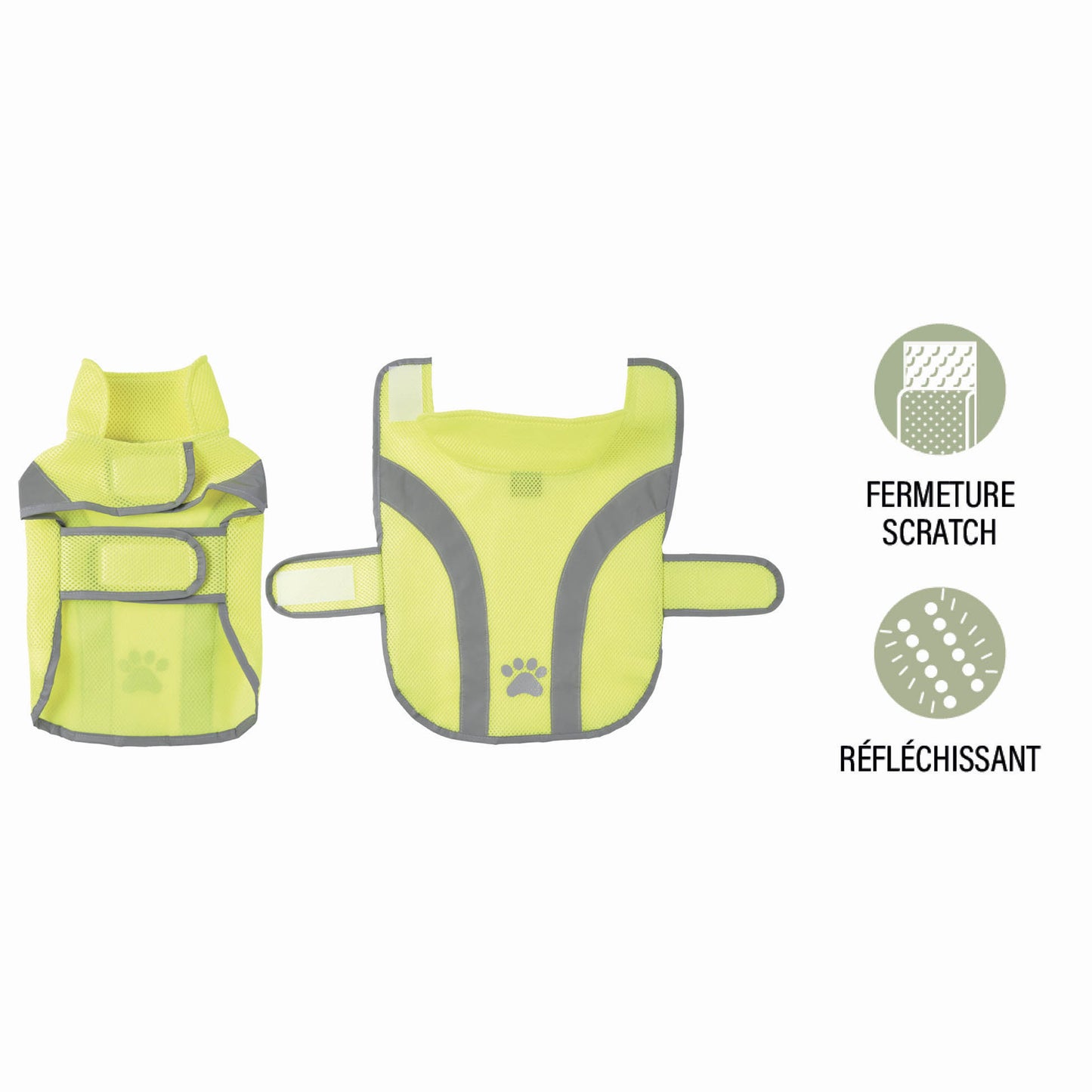 Hunde Regenjacke Warnweste Sicherheitsweste Bekleidung Hundejacke Hundemantel