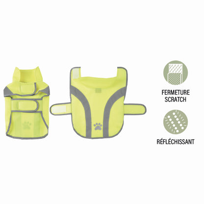 Hunde Regenjacke Warnweste Sicherheitsweste Bekleidung Hundejacke Hundemantel