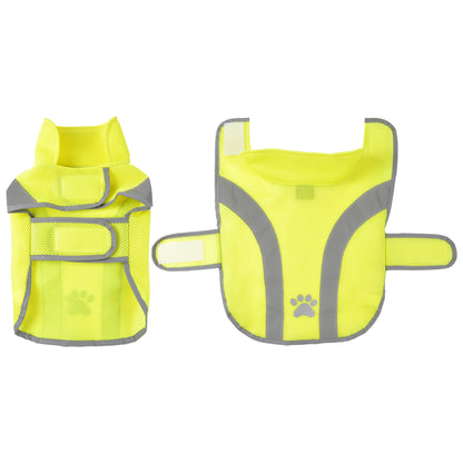Hunde Regenjacke Warnweste Sicherheitsweste Bekleidung Hundejacke Hundemantel