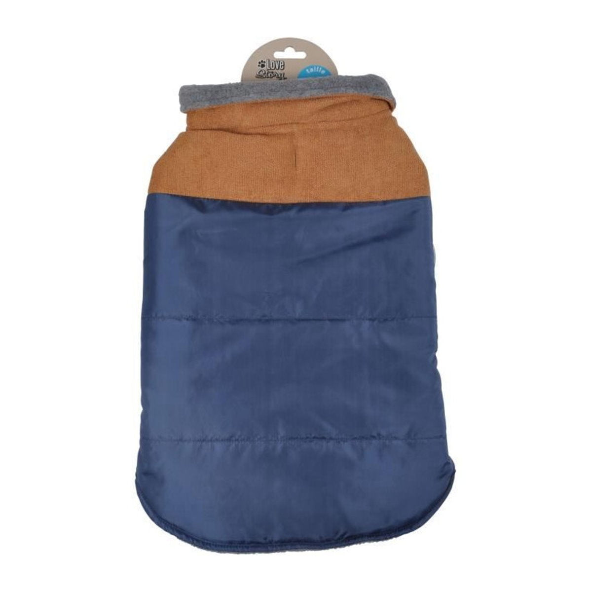 Hunde Fleece Jacke Winterjacke Hundemantel Hundebekleidung Mantel Jacken blau