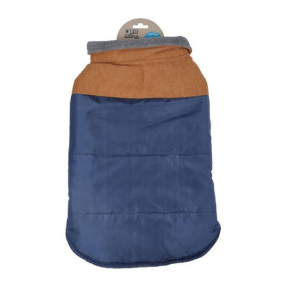 Hunde Fleece Jacke Winterjacke Hundemantel Hundebekleidung Mantel Jacken blau