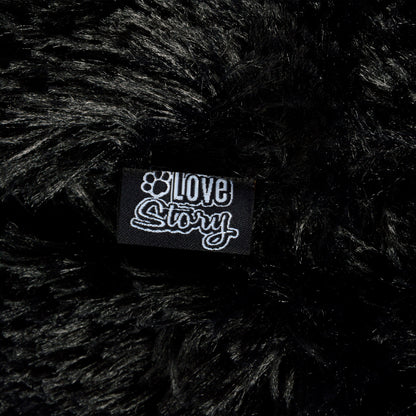 Plüsch Hundebett 55cm Katzenbett Hunde Kissen Hundekorb Schlafplatz Hund Katze