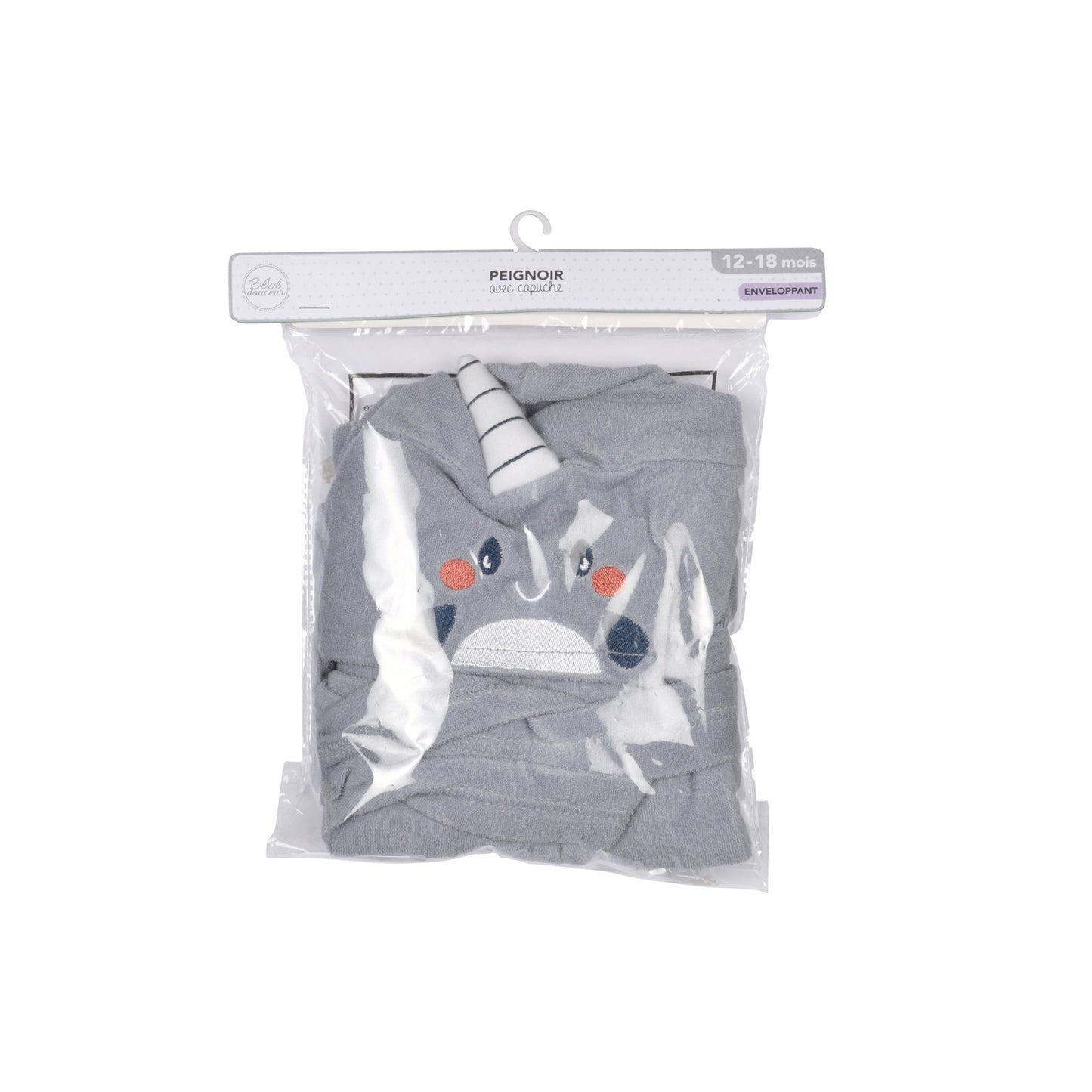 Kinder Bademantel Kapuze 12-18 Monate Baby Frottee Handtuch Kapuzenbademantel