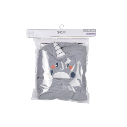 Kinder Bademantel Kapuze 12-18 Monate Baby Frottee Handtuch Kapuzenbademantel
