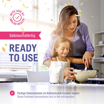 Fondant weiss 850g Modelliermasse Kuchen Torte Deko Verzierung Zuckermasse