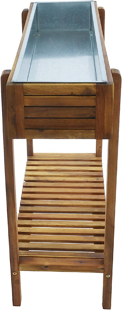 Hochbeet Pflanzkasten Pflanzbeet Kräuterbeet Blumenbeet Balkon Holzbeet Outdoor