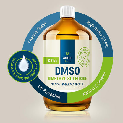 DMSO 1L Pharma Qualität 99,9% Dimethylsulfoxid pharmazeutische Reinheit