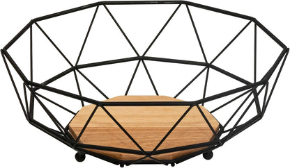 Rubberneck Obstkorb Deko Schale Obstschale Metall 28x10 Aufbewahrung Dekoschale