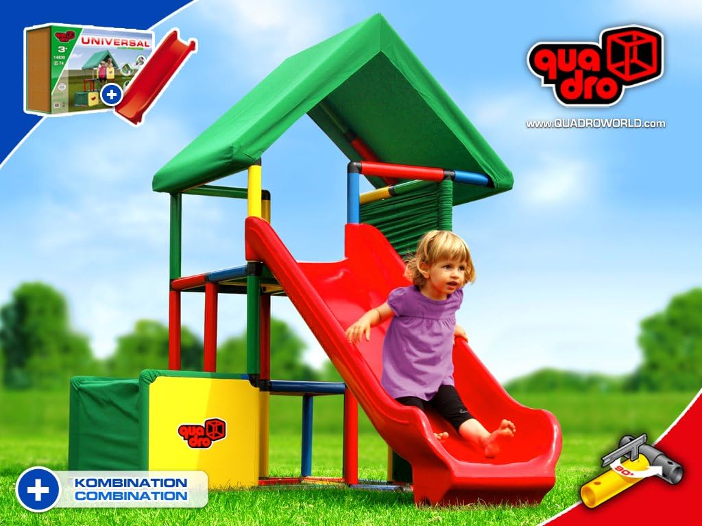 Ersatzteil Platte gelb 40x40 Ersatzplatte Bauteil f. Quadro Klettergerüst System