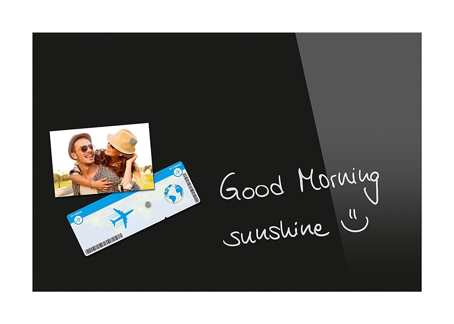 Sigel Glas Magnettafel 60x40cm B1201 Magnetboard Tafel Memoboard Whiteboard