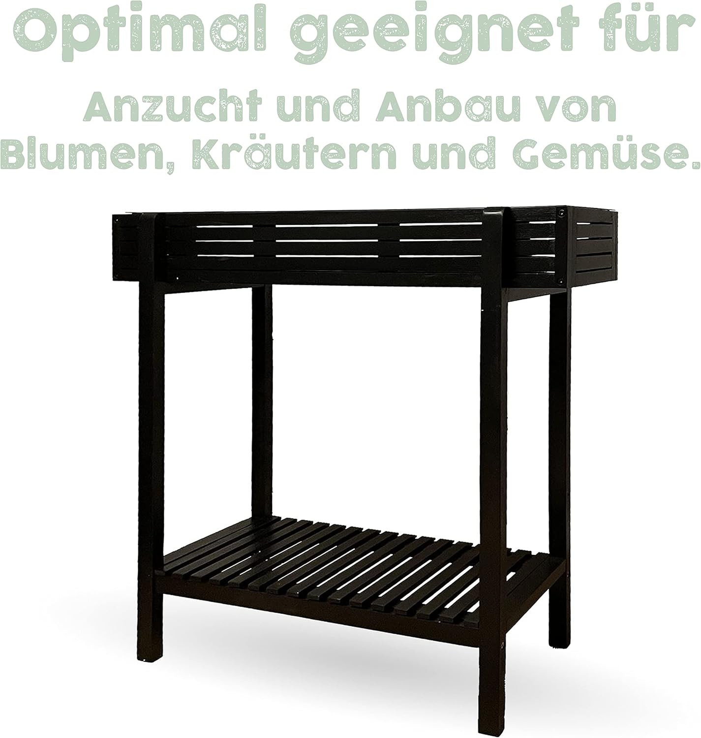 Hochbeet Pflanzkasten Pflanzbeet Kräuterbeet Blumenbeet Balkon Holzbeet Outdoor