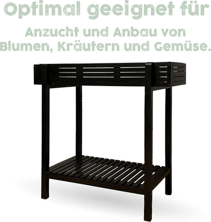 Hochbeet Pflanzkasten Pflanzbeet Kräuterbeet Blumenbeet Balkon Holzbeet Outdoor