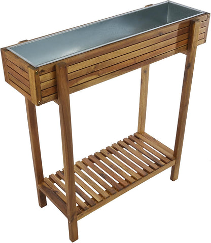 Hochbeet Pflanzkasten Pflanzbeet Kräuterbeet Blumenbeet Balkon Holzbeet Outdoor