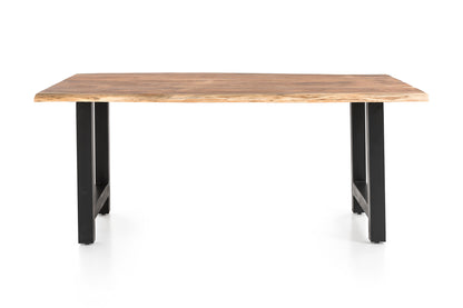 Essgruppe 5 tlg. 160x85 cm Sitzgruppe Massivholz Essstuhl Esstisch Tisch Stuhl