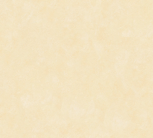 A.S. Création Unitapete Gelb Papiertapete 758415 Wandtapete