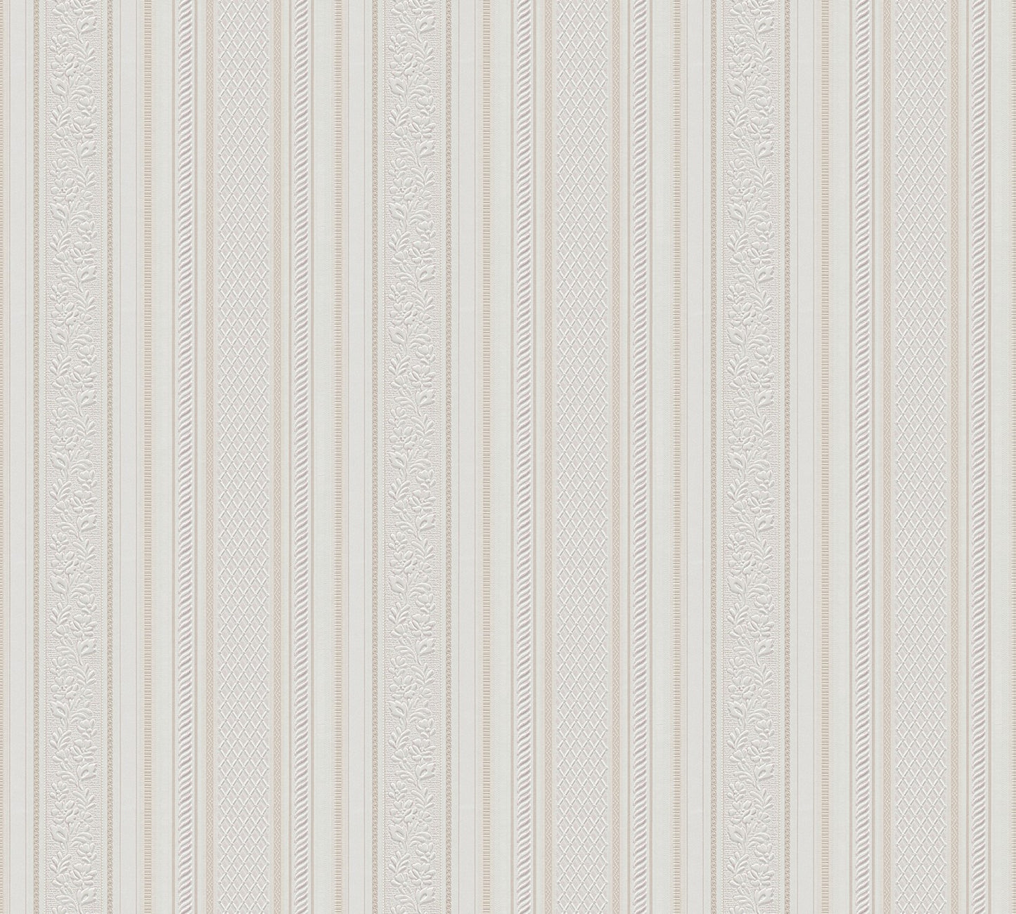Streifentapete Creme Papiertapete 765673 Wandtapete A.S. Création Tapete