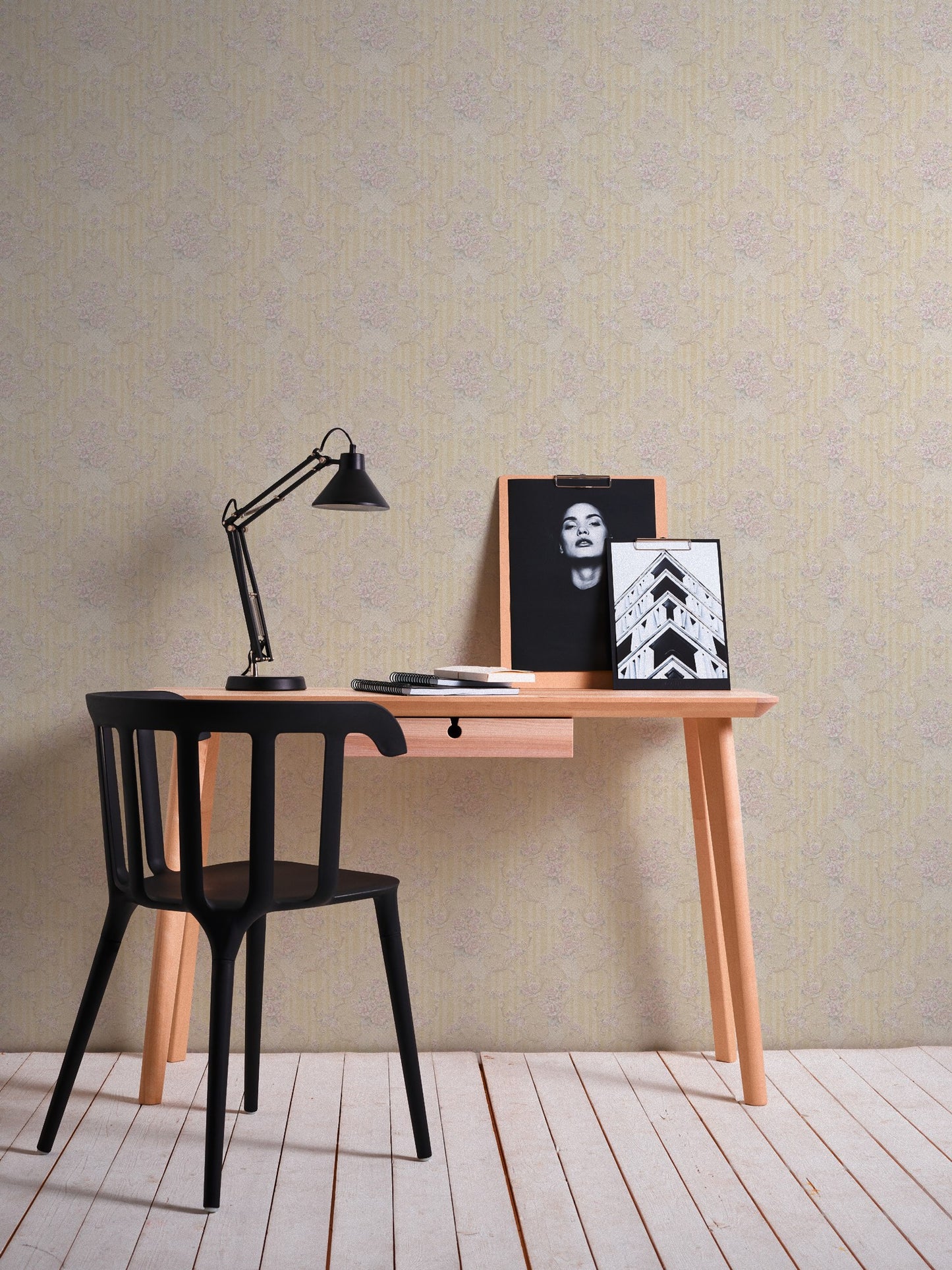 Barocktapete Rosa Papiertapete 765789 Wandtapete A.S. Création Tapete