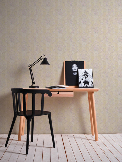 Barocktapete Rosa Papiertapete 765789 Wandtapete A.S. Création Tapete