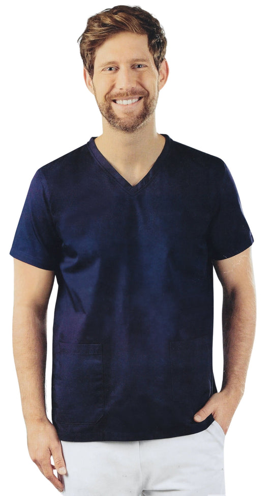 Herren Schlupfkasack OP Kasack Kleidung Altenpfleger Medizin Pflege Schlupfjacke