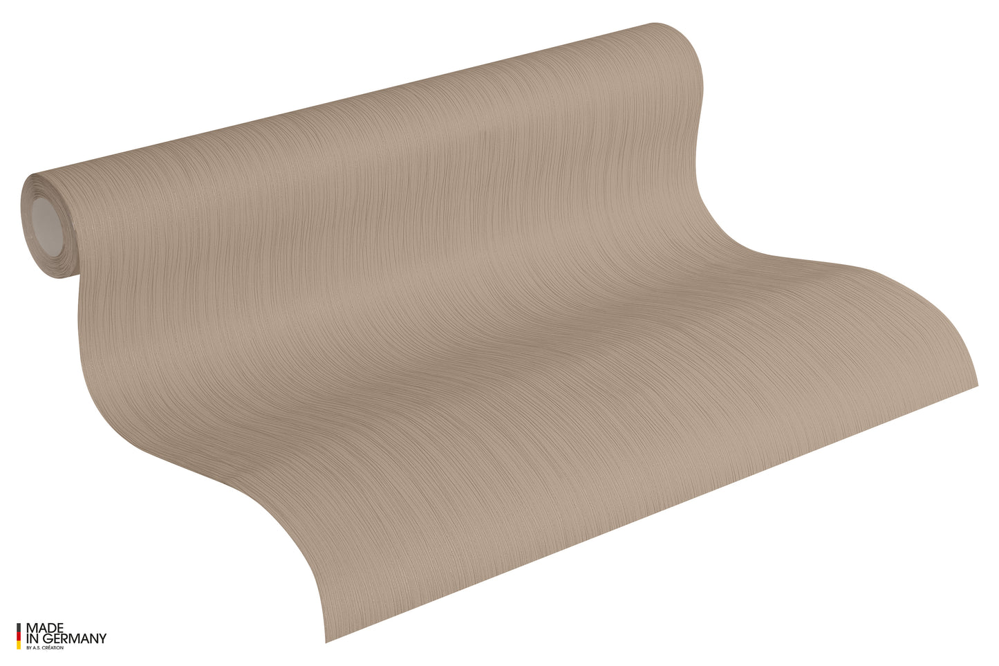 A.S. Création Unitapete Braun Vliestapete 785510 Wandtapete