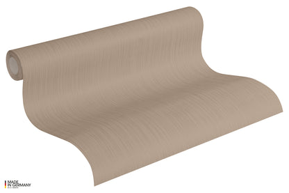 A.S. Création Unitapete Braun Vliestapete 785510 Wandtapete