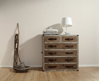 A.S. Création Unitapete Beige Vliestapete 785541 Wandtapete