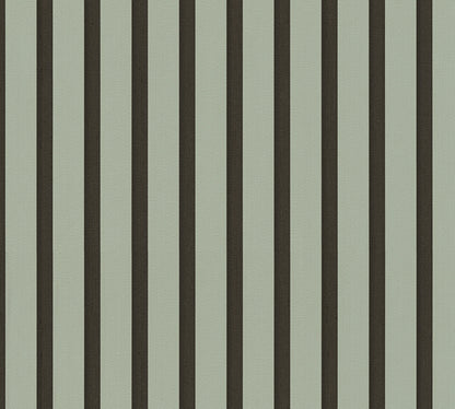 A.S. Création Tapete 50 Jahre 786282 Holzoptik Wandtapete matt grün schwarz